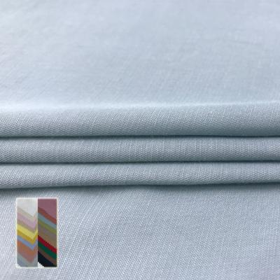 China Rayón Tr llano del 52% Ployester el 48% que se adapta a la tela tejida 90gsm de la camisa de la tela en venta