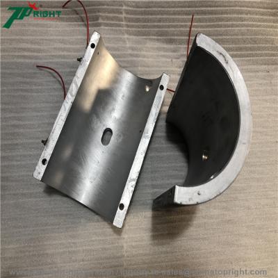 China Hotels Water Cooling Barrel Band Heater Element Aluminum Plate Casting Heaters For Injection Extruder for sale