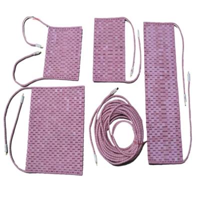 China Fast Response TOPRIGHT Alumina Improve Flexible Ceramic Beads Heater Ceramic Heating Pad for sale