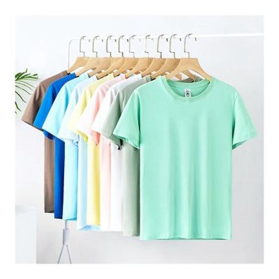 China Second Hand Short Sleeve Printed Mens Basic T Shirts Scoop Neck Summer Short Sleeve Mixed Size for sale