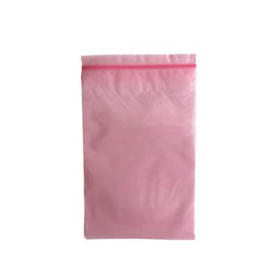 China ANTISTATIC LDPE Custom Available Anti-Static Bag Pink ESD PE Bag for sale