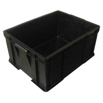 China Anti Static Conductive ESD Box Tote Eco Friendly Stograge Container Clamshell Cleanroom ESD Plastic Packaging for sale