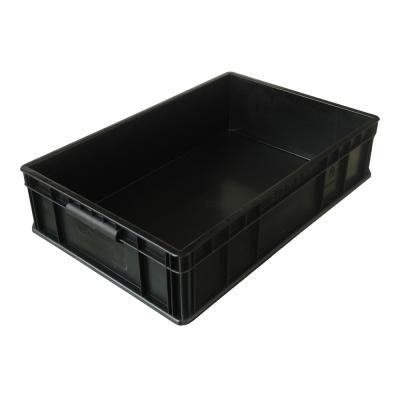 China Wholesale Eco-Friendly ESD Dispersive Anti-static Cleanroom Small ESD Storage Bin Cases With Dividers for sale