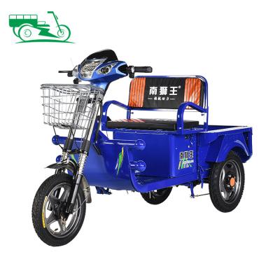 China Wholesale Price China Red Blue Electric Cargo/Ride Cargo Tricycles Large Battery 550w 650w Replacement Adult Open Body for sale