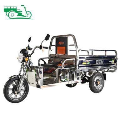 China Large Capacity 350kg Tricycle Body 3 Wheel Electric Ride Cargo/Tricycles Open Bike 800w 1000w Pedicab Replacement Adult Cargo for sale