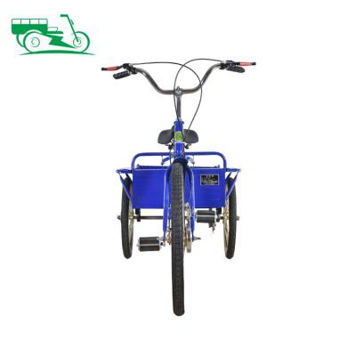 China Cargo Pedal Rickshaw Adult Cargo/Agricultural Human Open Non-slip Bike Replacement 3 Wheels Walk Tricycle Body Other Tricycle for sale