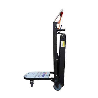 China Crawler/More Stable/E asier/Safer Cargo Going Through Stairs Climbing Trolley Stair Climber Home Automatic Electric Hand Trucks for sale