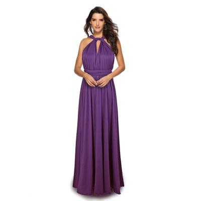 China Variety Anti-Static Dress Wear Fado Rope Cross Bandage Backless Top Dress Long Skirt Summer Dress Backless Sexy Ladies Long Dress for sale