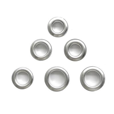 China Wholesale Nickel Free Aluminum Grommet For Garment Shoe Grommet Rustproof Stainless Aluminum Grommet Customized Logo Color Grommet for sale