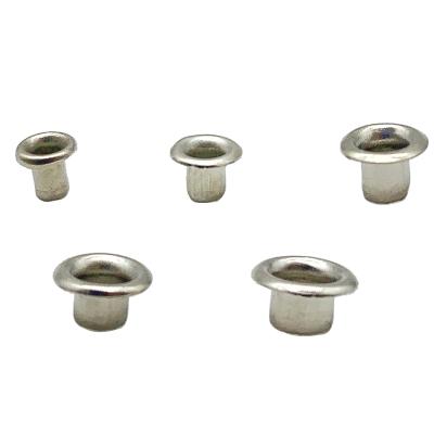 China Nickel Free Brass Grommet 1.6*3.5*3mm for Garment Shoes Belt Clothing Accessories Grommet for sale