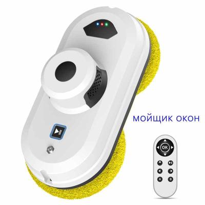 China 2021 New Home OEM Stained Glass Cleaner Robot for Home High Suction Border Smart Sensing 2.4G Remote Control for sale