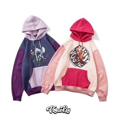 China Anti-Shrink Factory Sale Custom Apparel Rainbow Men's Streetwear Reflective Printing Hoodie for sale