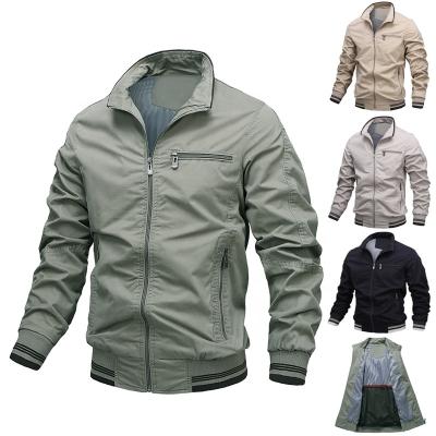 China Autumn Fashion Men's High Quality Breathable Spring Motorcycle Bomber Jacket Cycling Men for sale