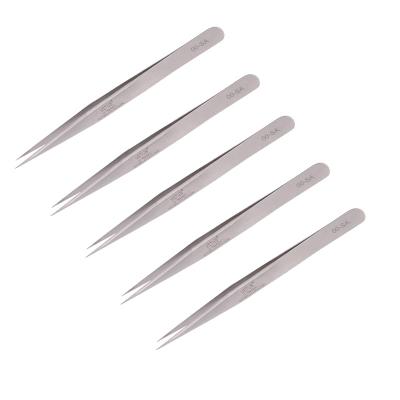 China High Quality High Grade Stainless Steel Watch Repair Tools Watch Repair Tools Tweezers Stainless Steel Tweezers for sale