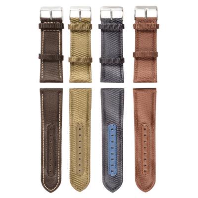 China New Fashion Customized 18mm20mm22mm Multicolor Braided Nylon Nylon Strap NATO Strap Hot Selling for sale