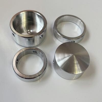 China Non-slip Aluminum Sleeve Handle End Cover Caps Aluminum stop ring Aluminum cap fitness equipment use for sale