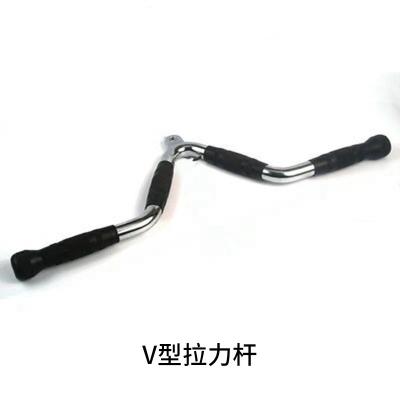 China Non-slip Wholesale Commercial Use Professional Equipment Accessories Lat Bar Handle Gym Bar for gym and home Fitness Machine Accessory for sale