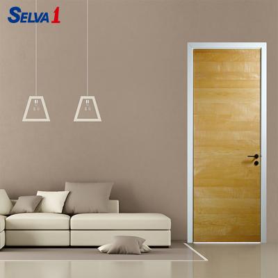 China Decorative Figured Maple Flush Wooden Door for Room for sale