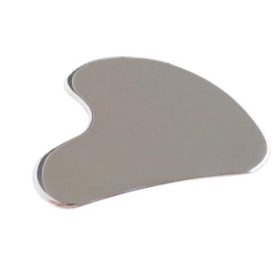 China Fashional Stainless Steel Gua Sha Facial Tools, Guasha Scraping Massage Tool For Face Body SPA, Facial Lifting Traditional Acupuncture Too for sale