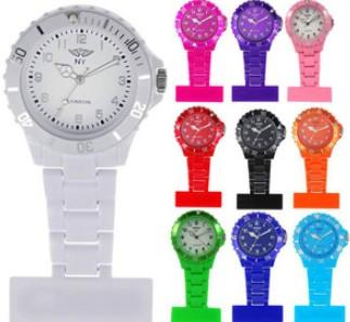 China Custom Silicone nurse watch for sale