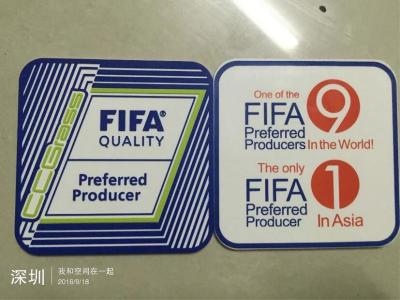 China 2016 FIFA Quality Soft PVC Cup Coaster Cheap Cost for sale