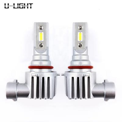 China Auto Led Headlight Fanless 6500k 3000k 4000lm V10P Led Headlight 9005 9006 Led Fog Light for sale