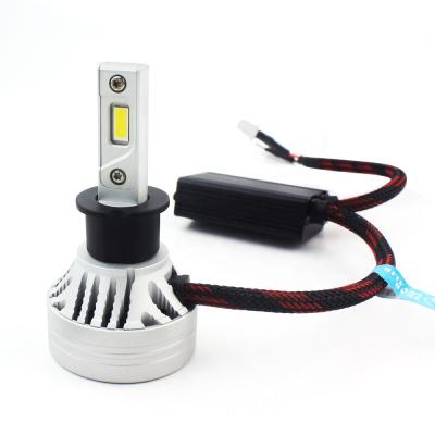 China Hot Selling X9S H3 High Brightness High Power 55W 10000LM Shine Led Headlight Bulb for sale