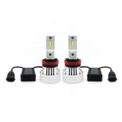 China High Brightness Auto Lighting System X9S 90W 10000LM H11 H7 H4 Car Led Headlight Bulbs From LANSEKO for sale