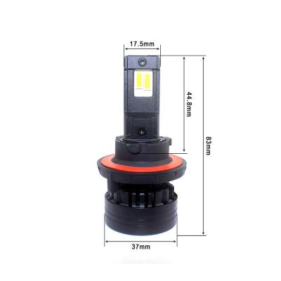 China Headlight for car powerful canbus X9SC led headlights 55W H13 led headlight bulb for sale