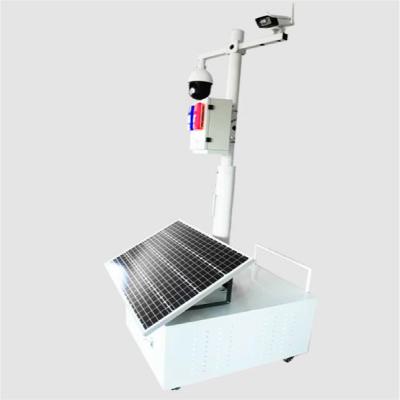 China Commercial solar monitor solar power system trailer with solar camera for construction site for sale