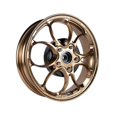 China 6061 Aluminum Alloy Motorcycle Forged Wheel For Vespa Primavera 125 Rear Modified CNC Forged Wheels for sale