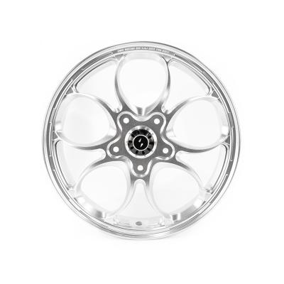 China 6061 Aluminum Alloy Motorcycle Forged Wheel For Vespa Sprint Front CNC Modified Forged Wheels for sale