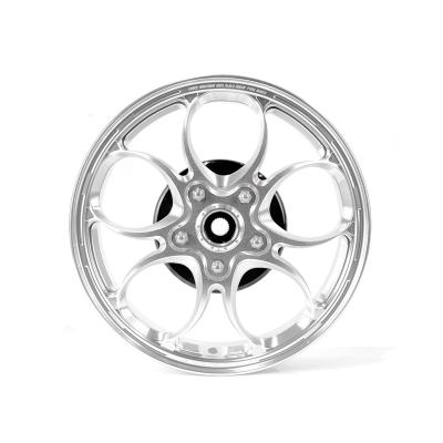 China 6061 Aluminum Alloy Motorcycle Forged Wheel For Vespa Sprint Rear CNC Modified Forged Wheels for sale