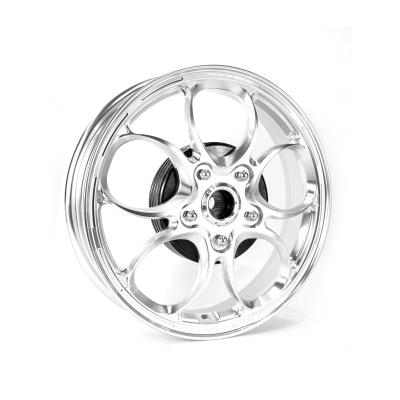 China 6061 Aluminum Alloy Motorcycle Forged Wheel For Vespa Primavera 125 Rear Modified CNC Forged Wheels for sale