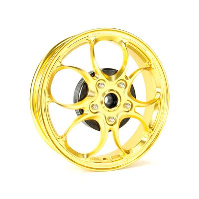 China 6061 Aluminum Alloy Motorcycle Forged Wheel For Vespa Primavera 125 Rear Modified CNC Forged Wheels for sale