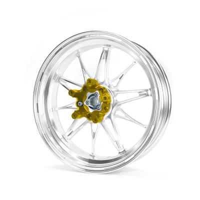 China Top Quality Forged Alloy Performance Motorcycle Forged Wheels for sale