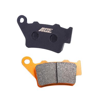 China Compound And Grades Copper Based Lycra Fiber Motorcycle Brake Pad For APRILIA DD750 Rear for sale