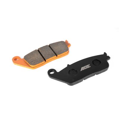 China Compound And Grades Copper Based Lycra Fiber Motorcycle Brake Pad For KYMCO Xciting 500 for sale