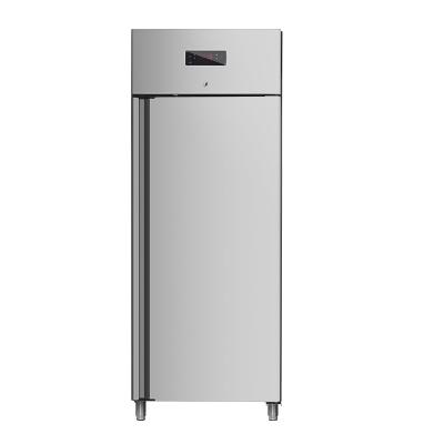 China Single-temperature Restaurant Refrigerator 450L/555L Commercial Upright Stainless Steel Freezers Refrigeration Equipment for sale