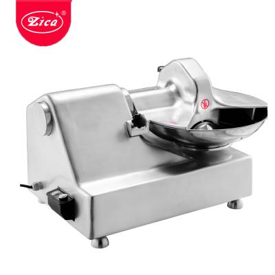 China High Capacity Commercial Meat Cutter Machine Food Processor Cutter Mixer Bowl Ground Meat Sausage Stuffing Equipment for sale