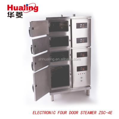 China ITELLGIENT COMBI Restaurant FOUR-DOOR ELECTRONIC STEAMER for sale