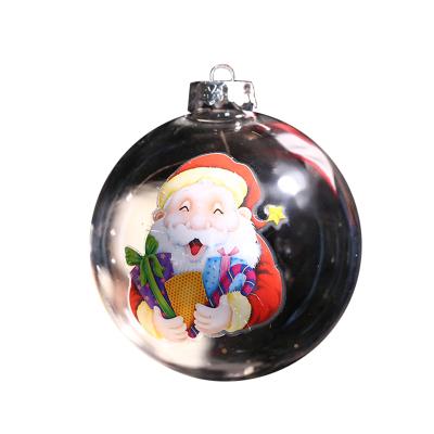 China Shatterproof Seamless Christamas Decoration Hebikang Christmas Bauble Ball Decorations with Christmas Glass Balls for sale