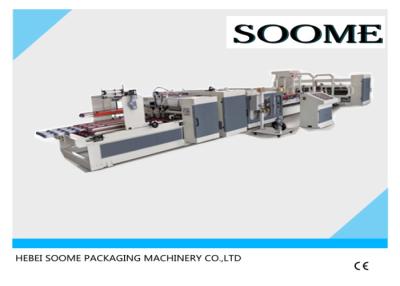 China Automatic High Speed Stitching Folder Gluing Machine For Corrugated Paper Box for sale