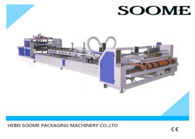 China Automatische flexo Ordner gluer Maschine für gewölbten Kartonkasten 2600 mm/2800 Millimeter zu verkaufen