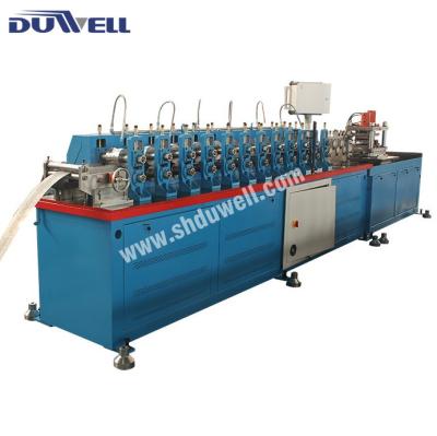 China Building Material Stores Galvanized Drywall Used Omega Profile Light Gauge Steel Framing Cold Roll Forming Machine for sale