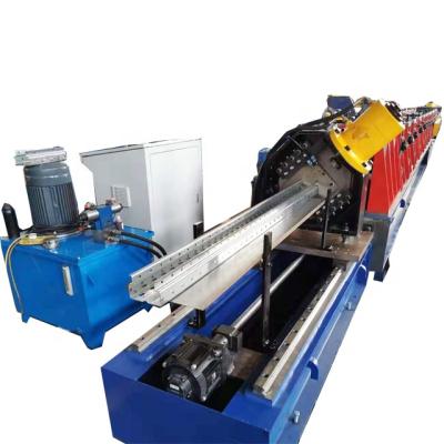 China Solid Automatic Building Material Stores Supermarket Storage Rack Shelf Panel Making Machine for sale