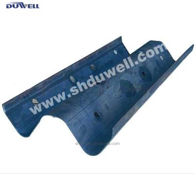 China Building Material Shops Two Wave Road Guardrail Roll Forming Machine Metal Road Guardrail Making Machine for sale