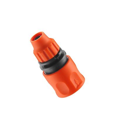 China Plug In Fiitings 9mm Quick Connector W/Stop Garden Hose Quick Slider Connector for sale