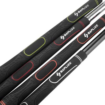 China SAPLIZE CC07 Anti-Slip OEM Standard Golf Grip 13 Rubber Grips+15 Bands Golf Silicon Grip for sale