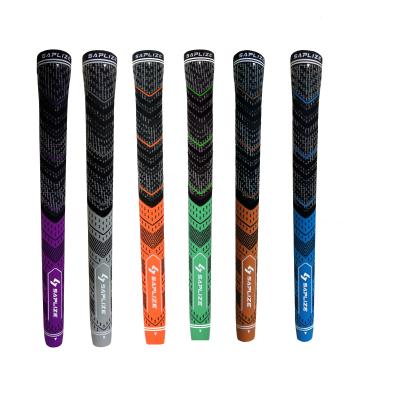 China Tie SAPLIZE CL05 Golf Grip OEM Standard Rope Design Your Own Golf Grip Purple for sale